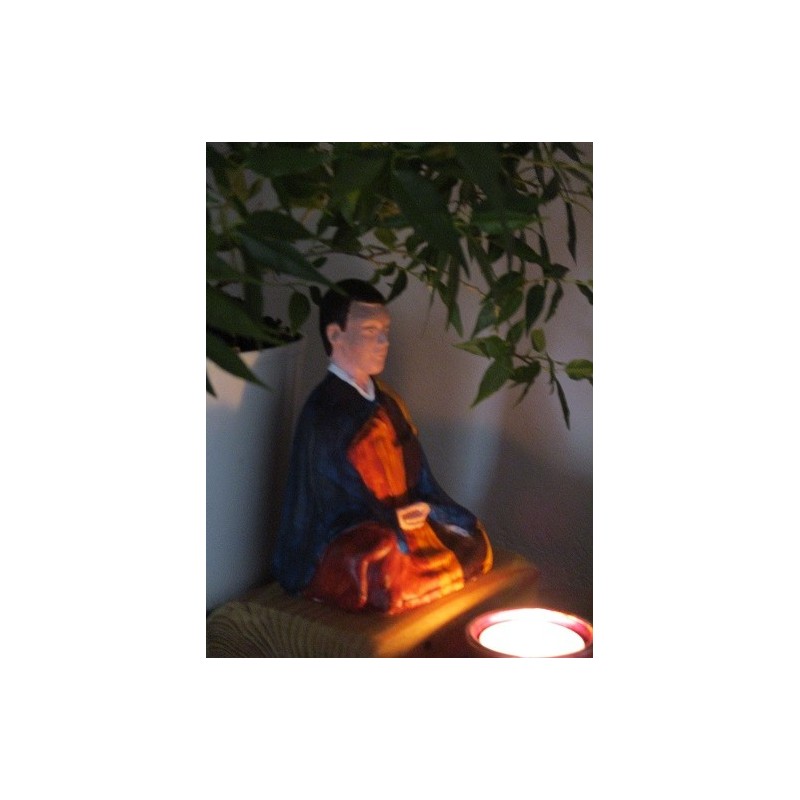 Statue zazen veksido peinte version Homme Statue zazen veksido peinte version Homme