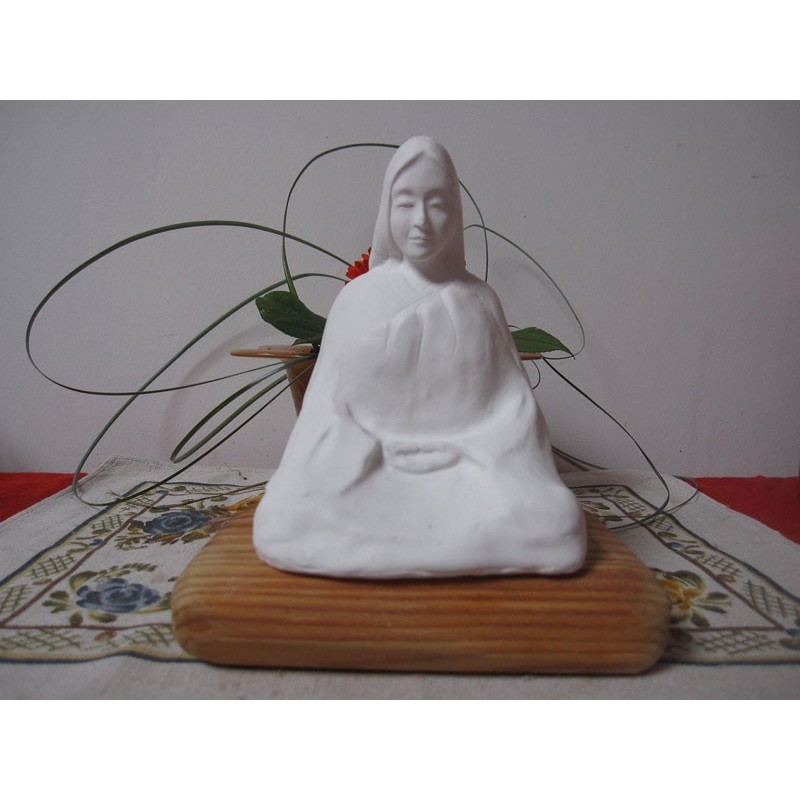 Statue zazen veksido non-peinte version Femme Statue zazen veksido non-peinte version Femme